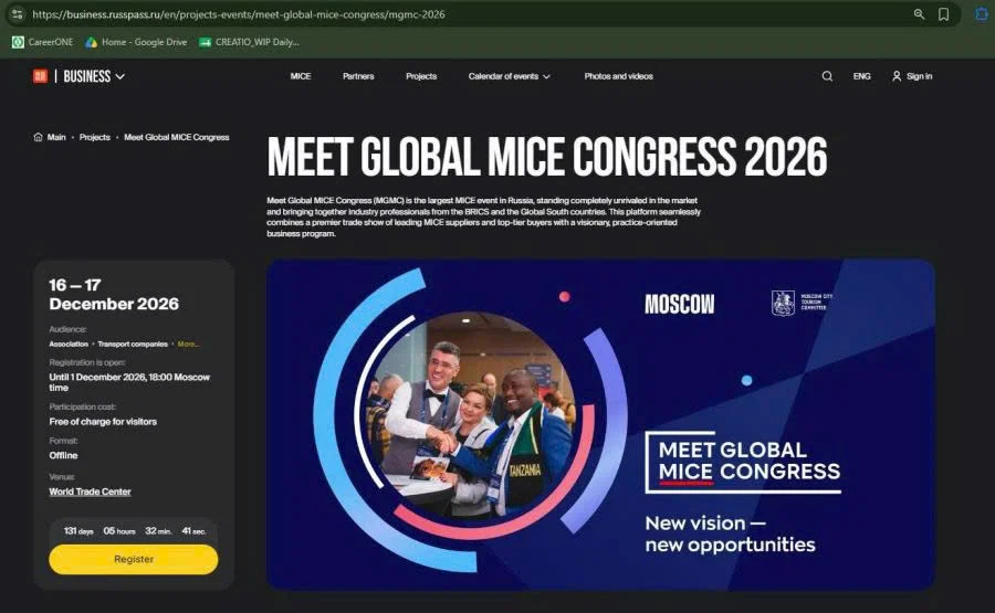 Chương trình Moscow MICE Rewards mở cơ hội mới cho doanh nghiệp du lịch Việt Nam
