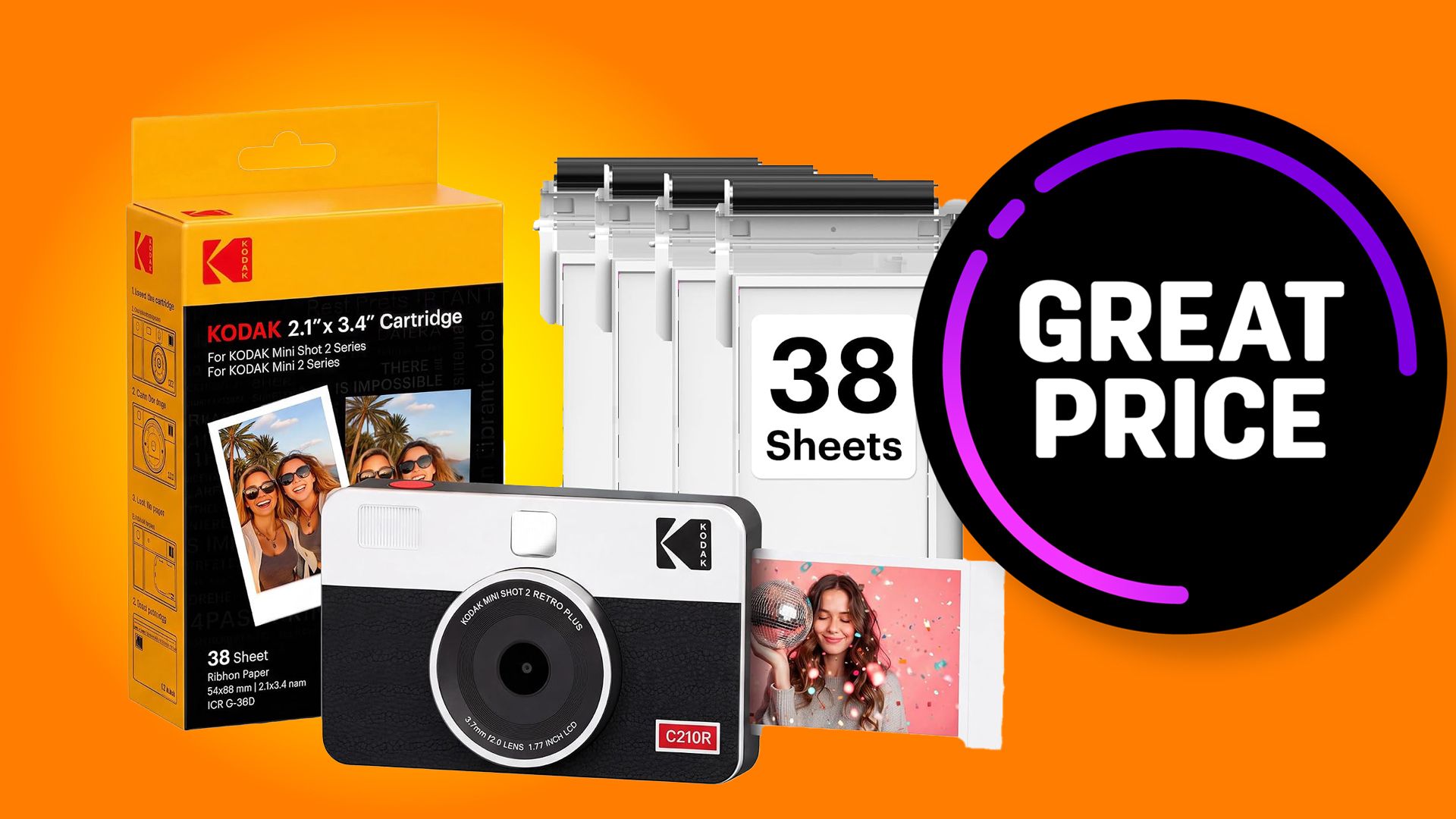 Máy ảnh in ảnh liền tức giá dưới 150 USD: Kodak Mini Shot 2 và đối thủ