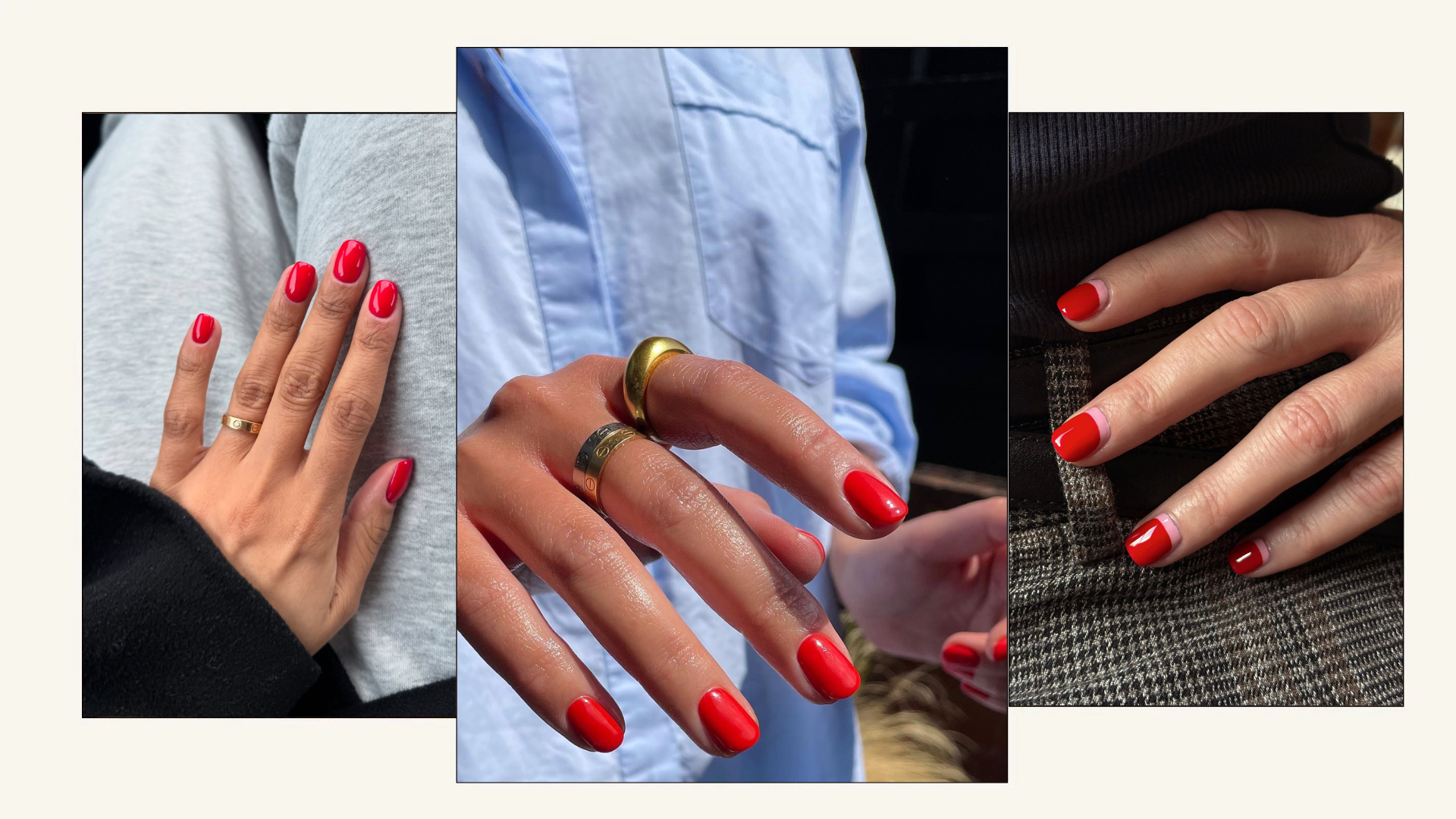 Red Nails and Peach Shades: Fast Summer Nail Color Tricks