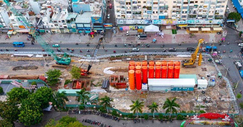 Metro số 2 tăng tốc: robot TBM sớm khoan hầm