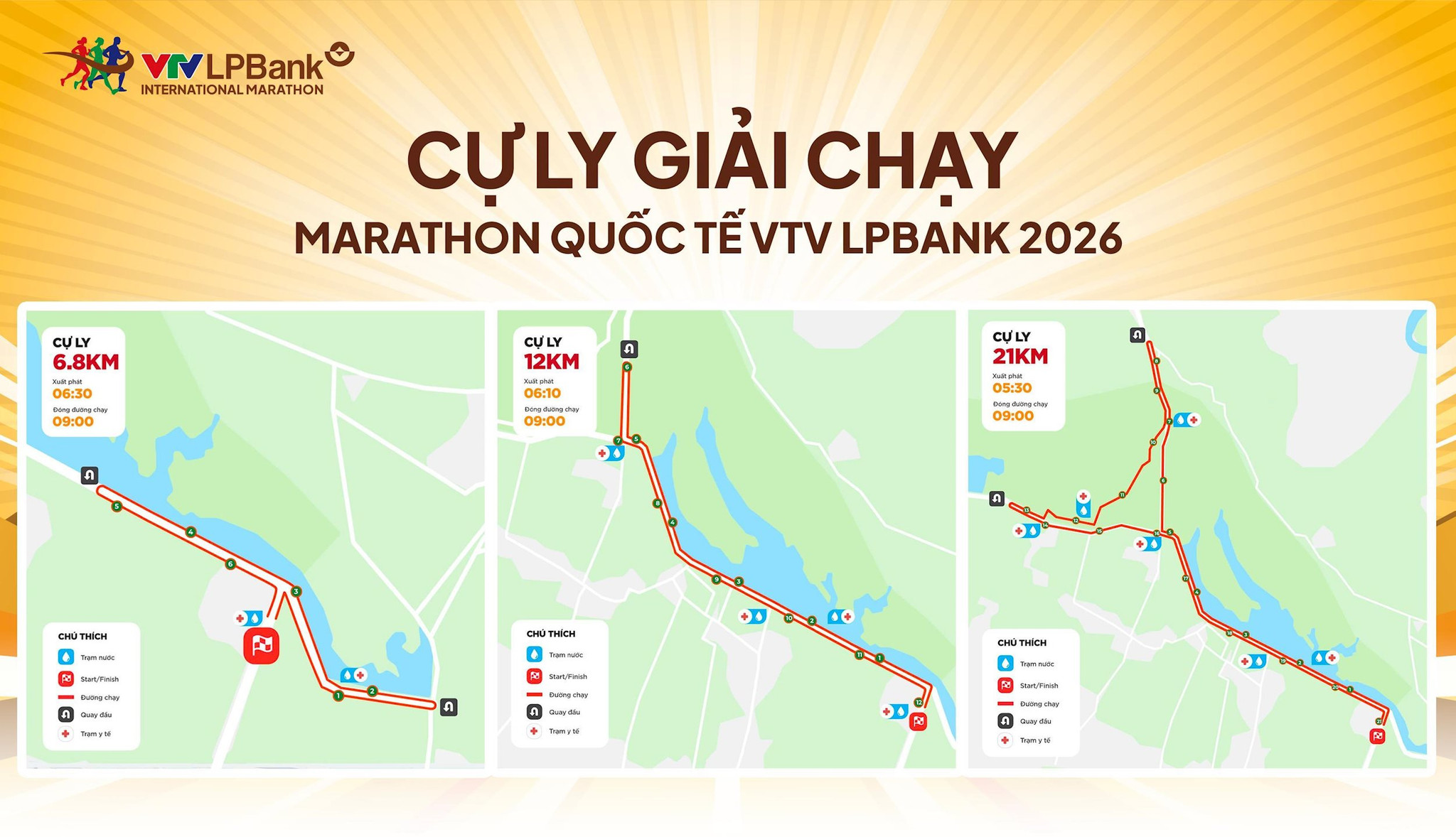 Ba giải marathon lớn: Runner Việt chinh phục cung đường di sản