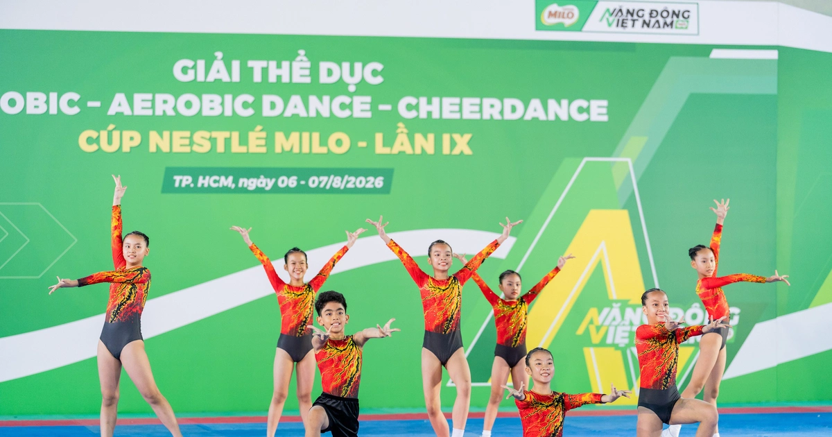 Giải Aerobic Cúp Nestlé MILO: Từ sân khấu đến kỹ năng sống