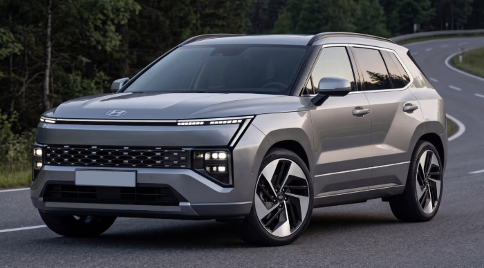 Hyundai Tucson thế hệ mới bỏ máy xăng, chơi lớn với thiết kế vuông vức