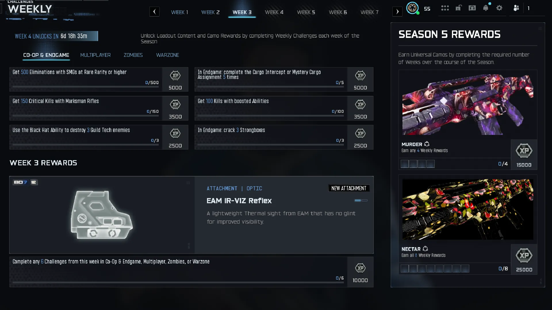 Hướng dẫn hoàn thành thách thức tuần 3 Black Ops 7 Season 5