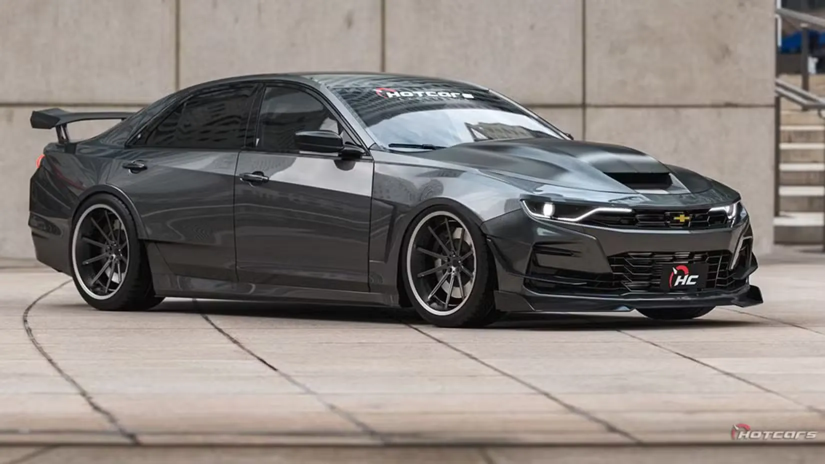 Camaro Sedan With V8 And Manual Signals A Muscle Car Comeback