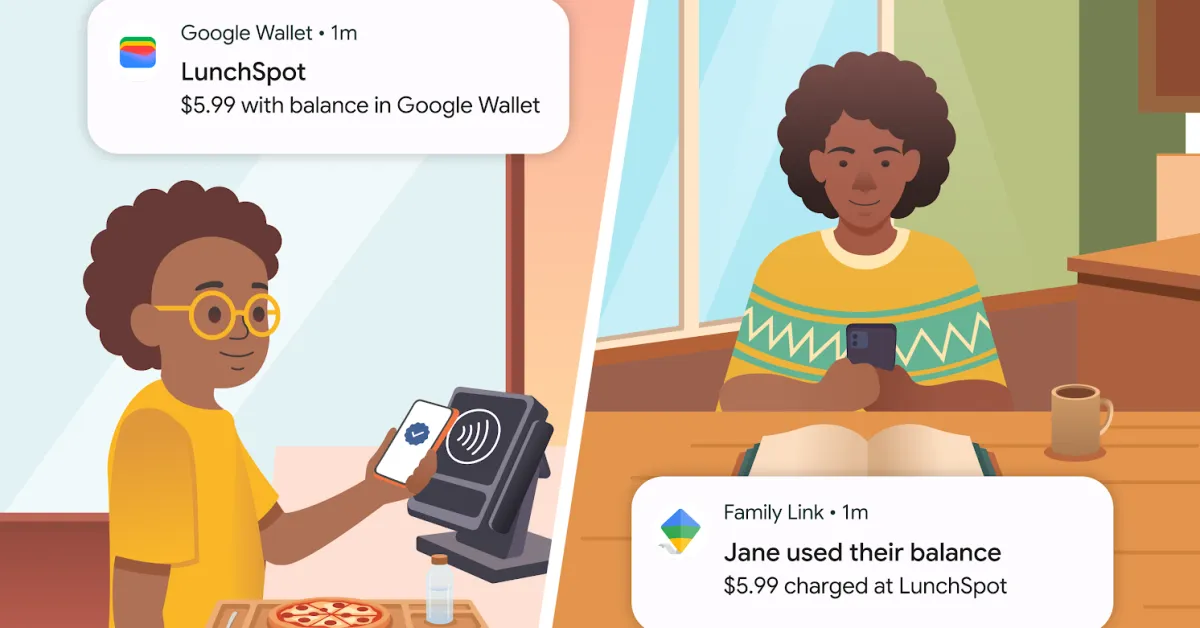 Google Wallet trẻ em: Tập cho con tự thanh toán dưới kiểm soát