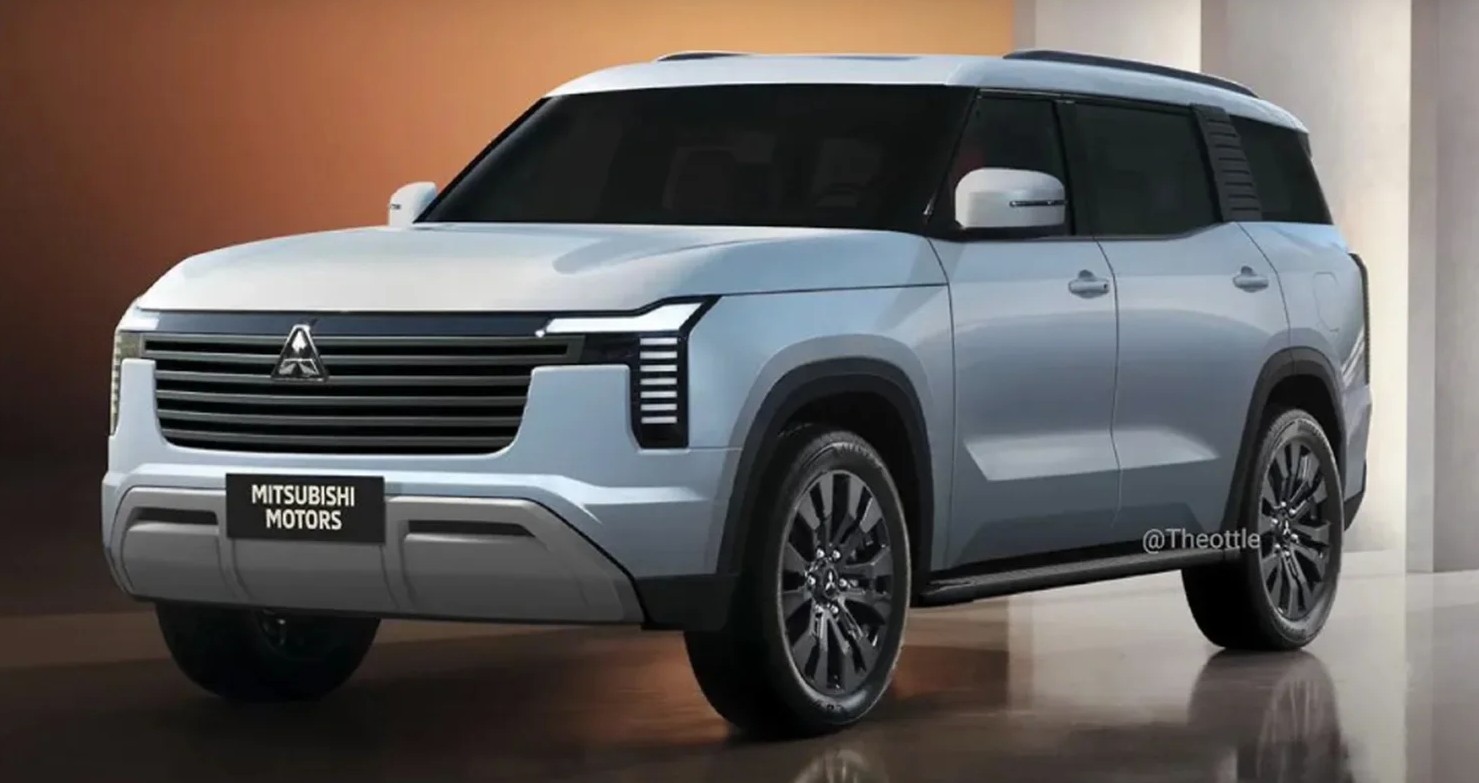 Mitsubishi Pajero thế hệ mới: khung gầm thang và tham vọng đấu Land Cruiser Prado