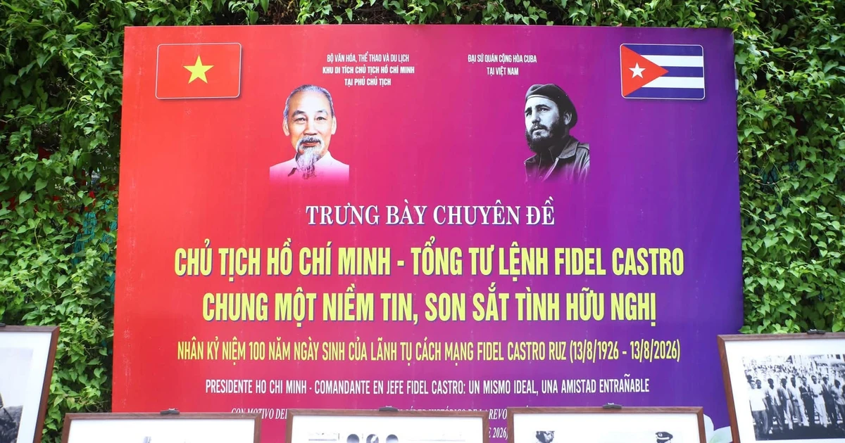 100 bức ảnh tư liệu và nghĩa tình son sắt Việt Nam – Cuba