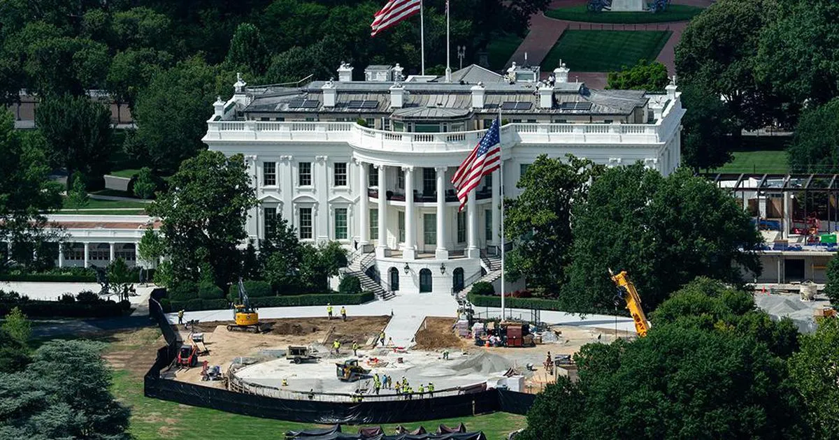 Tòa án chặn dự án cải tạo Nhà Trắng của Trump: giới hạn quyền tổng thống lộ rõ