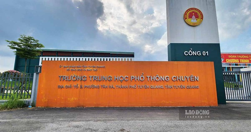 Bộ Giáo dục chọn thi lại toàn diện vụ sai phạm tại chuyên Tuyên Quang