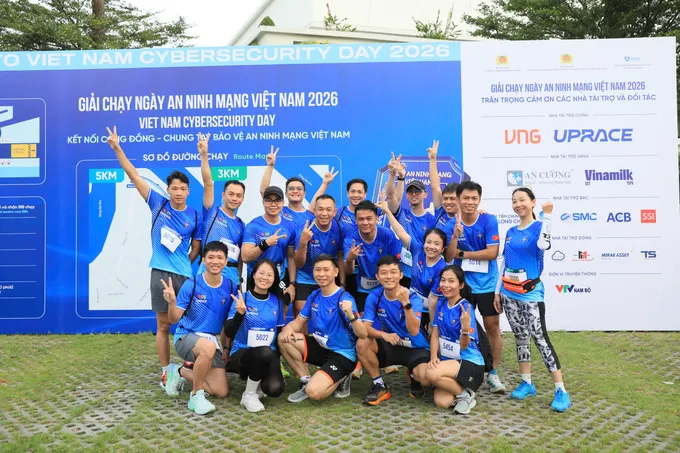 Giải chạy Ngày An ninh mạng: Khi đường chạy trở thành lá chắn số