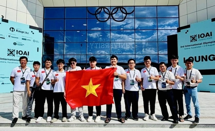 Đội tuyển Việt Nam đoạt 2 Huy chương Vàng tại Olympic Trí tuệ nhân tạo quốc tế