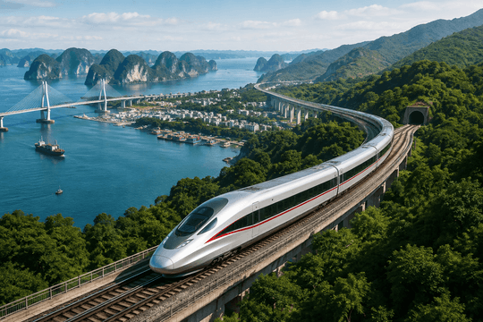 Quảng Ninh tự bố trí 80.000 tỷ đồng làm đường sắt tốc độ cao: tham vọng hay bước ngoặt?