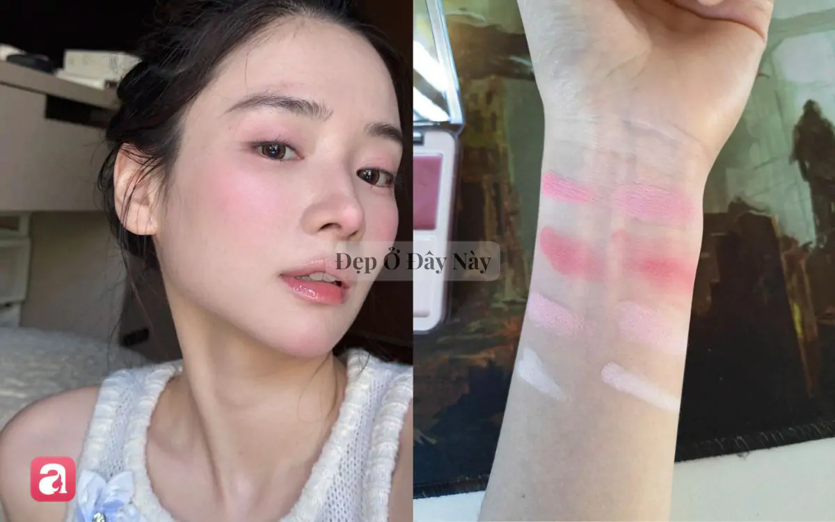 5 má hồng made in Vietnam cho makeup không che phủ