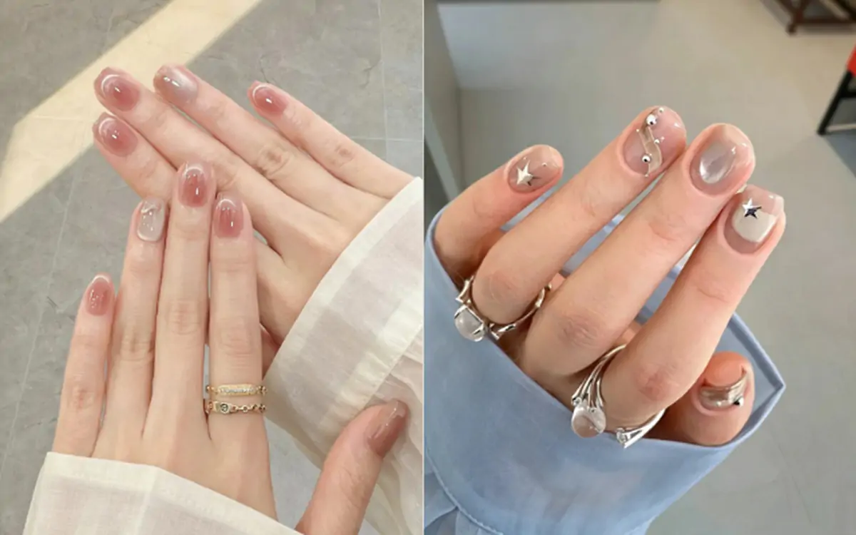 Xu hướng móng tay mùa thu: Jewel tones gặp old money minimalism
