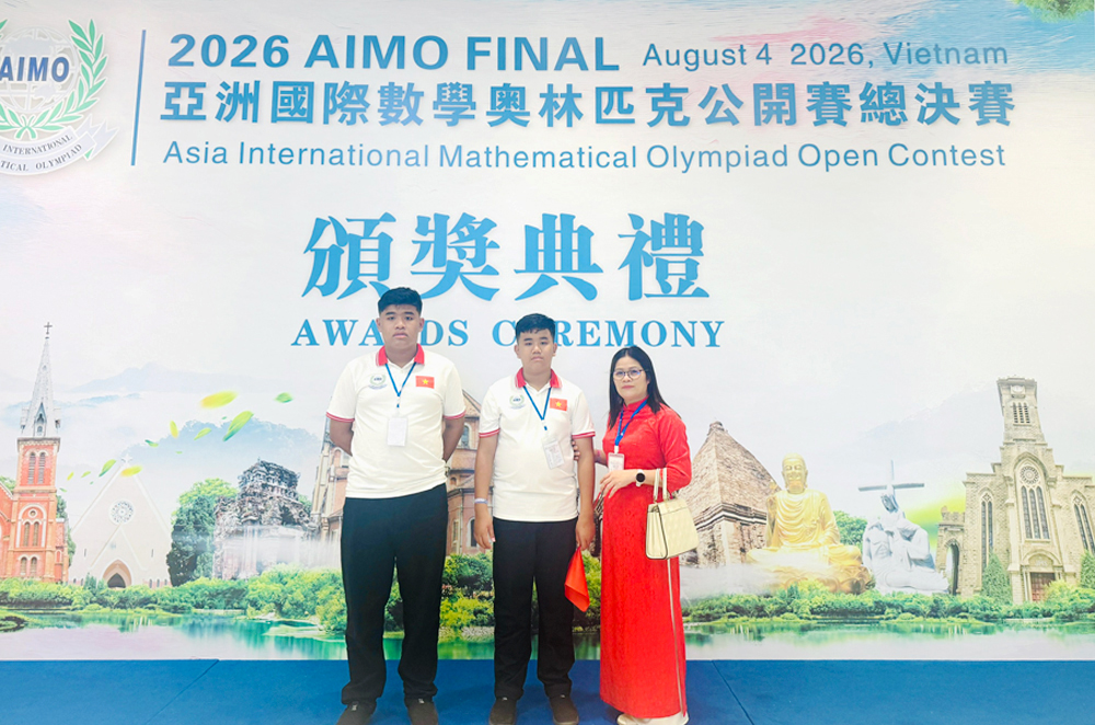 Hai anh em Bắc Ninh đoạt Huy chương Bạc tại Đấu trường Toán học Châu Á