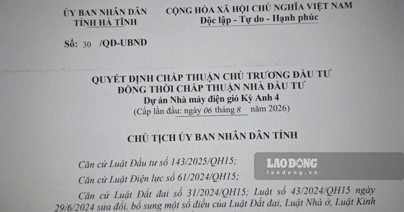 Hà Tĩnh tăng tốc điện gió Kỳ Anh để thành trung tâm năng lượng xanh