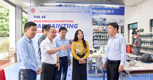 Học sinh Việt Nam tăng tốc huấn luyện cho Kỳ thi Kỹ năng nghề thế giới