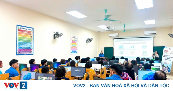 Sinh viên công nghệ và tình nguyện viên: Cầu nối số cho cộng đồng