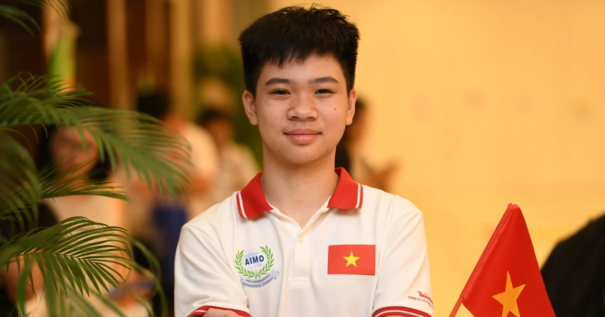 Từ lớp 7 đến hai huy chương vàng: Hành trình AIMO của Dương Minh Tâm