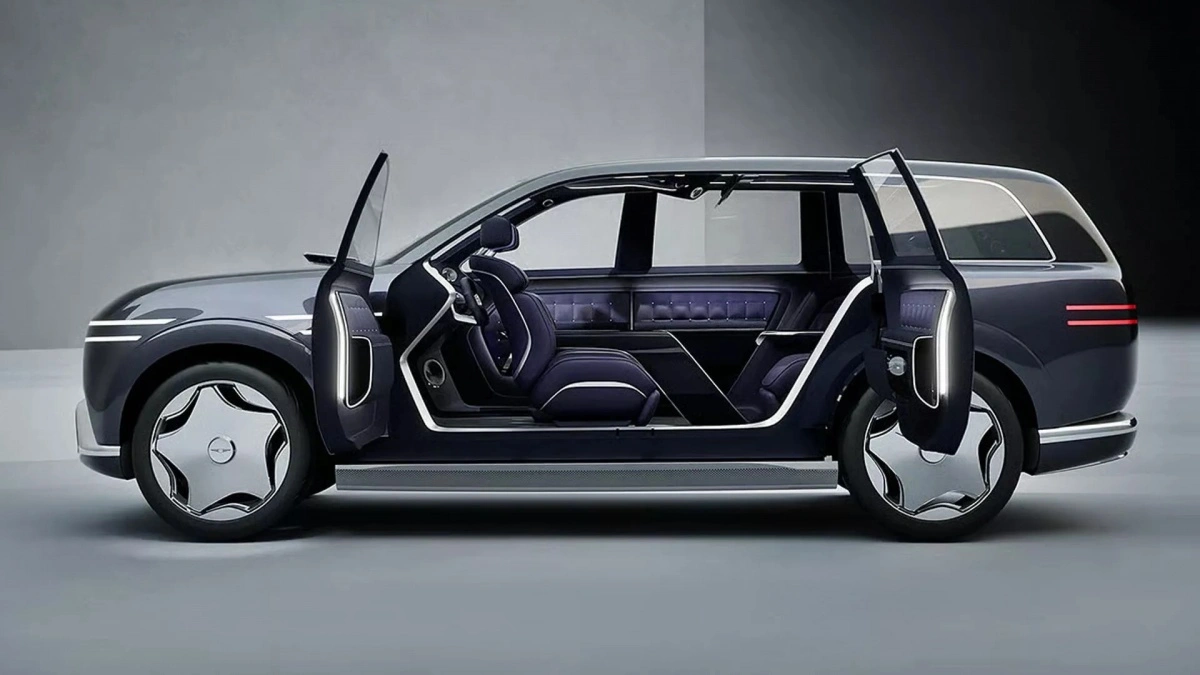 Genesis GV90: SUV điện hạng sang với cửa Rolls-Royce thách thức Range Rover