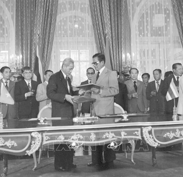 50 năm quan hệ Việt Nam Thái Lan: Từ thiết lập ngoại giao đến đối tác chiến lược toàn diện