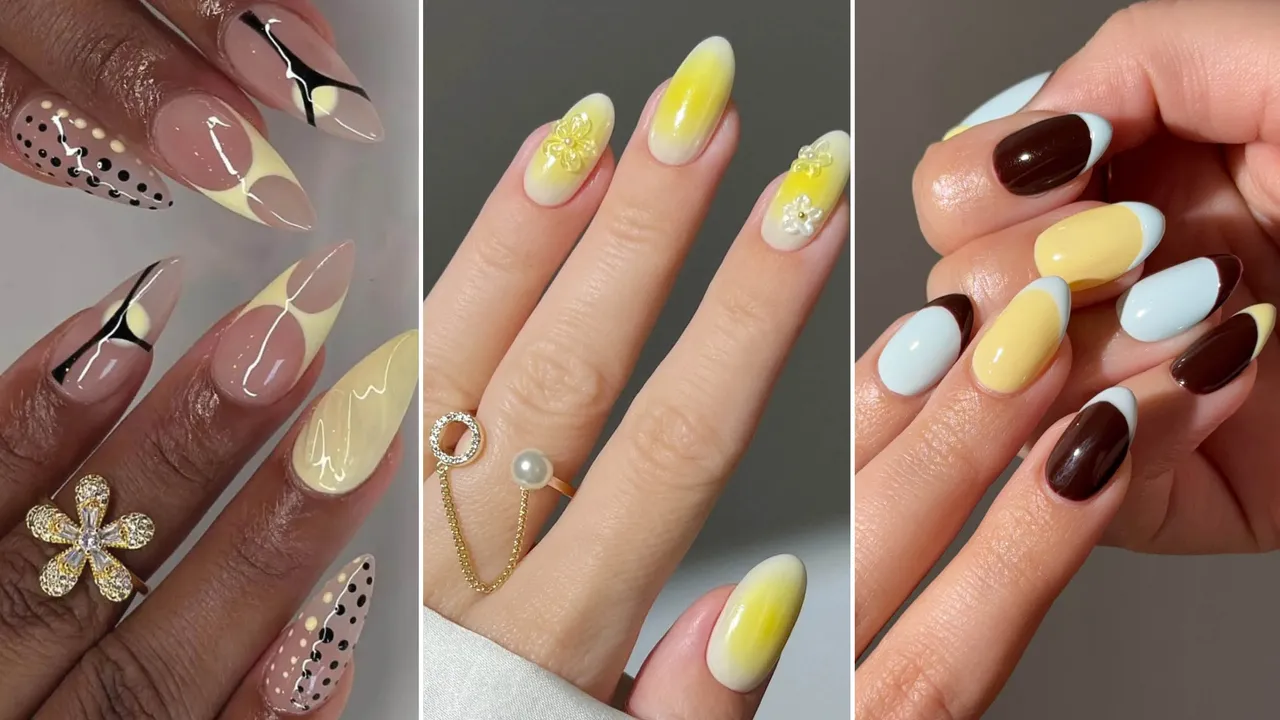 Butter Yellow Nails Are Dominating Summer: How to Master This Creamy Trend at Home