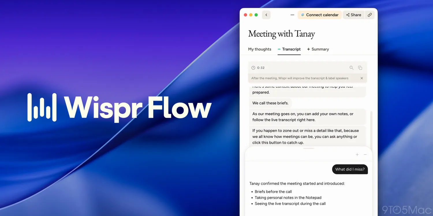 Ứng dụng ghi chú AI đa nền tảng: Wispr Flow, Notability và lựa chọn thay thế
