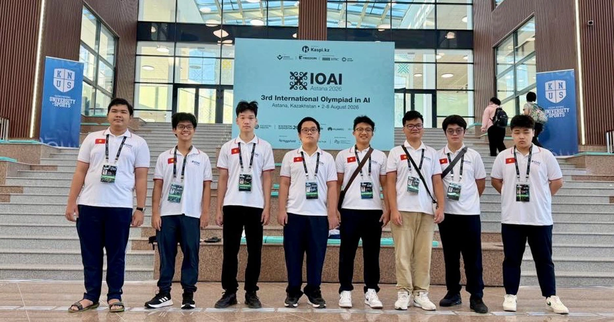 Đội tuyển Việt Nam bùng nổ tại Olympic Trí tuệ nhân tạo: Bài kiểm tra cho giáo dục AI
