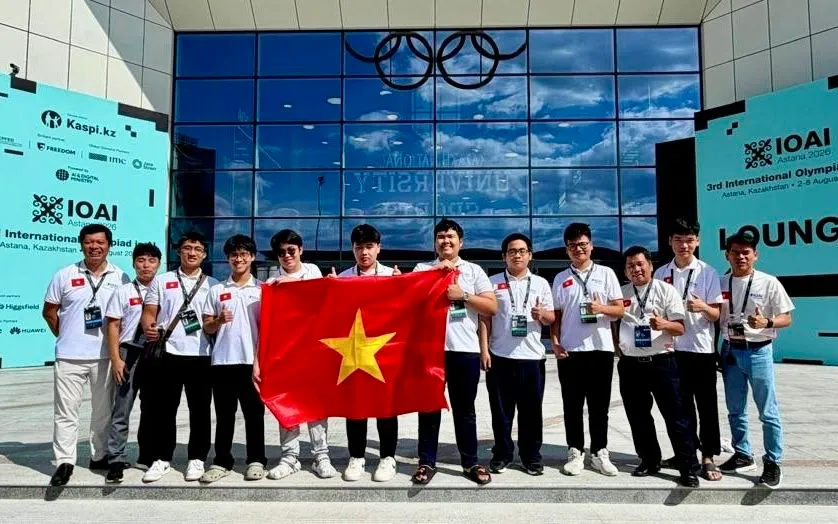 Đội tuyển Việt Nam thắng lớn tại Olympic Trí tuệ nhân tạo: Cơ hội vàng cho giáo dục AI
