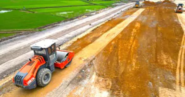 Thiếu vật liệu thi công bóp nghẹt tiến độ hai tuyến cao tốc trục dọc Bắc