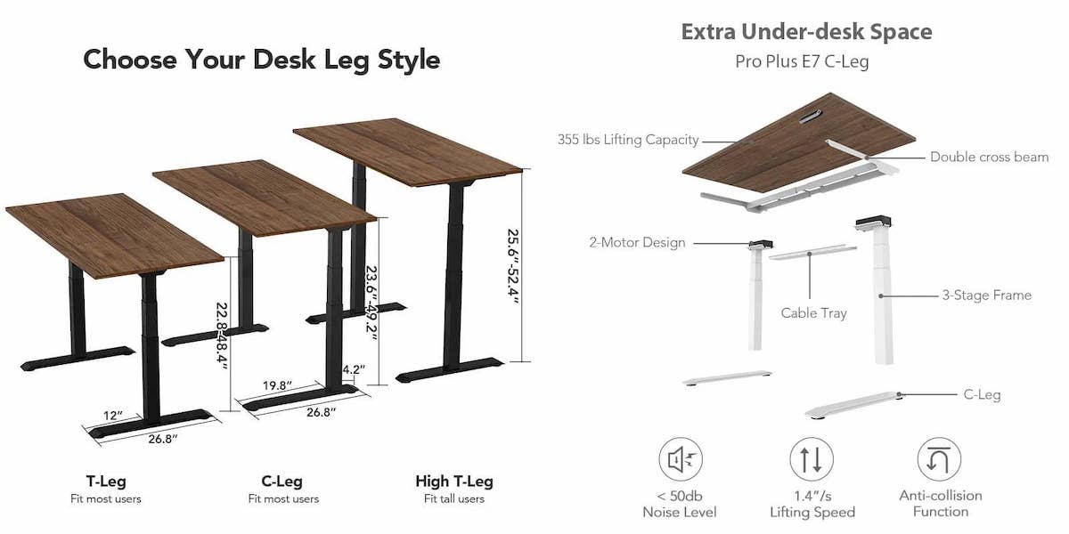 Bàn làm việc đứng Flexispot E7 vs Uplift V2: chọn mẫu nào cho setup sáng tạo
