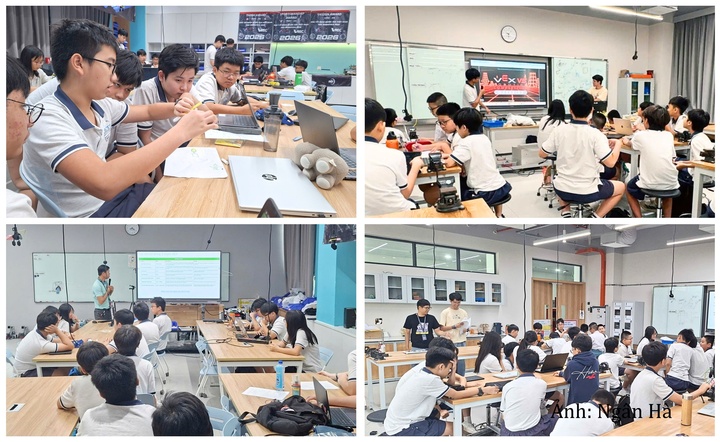 ROBOCUS và VEX Robotics: bệ phóng mới cho học sinh mê STEM