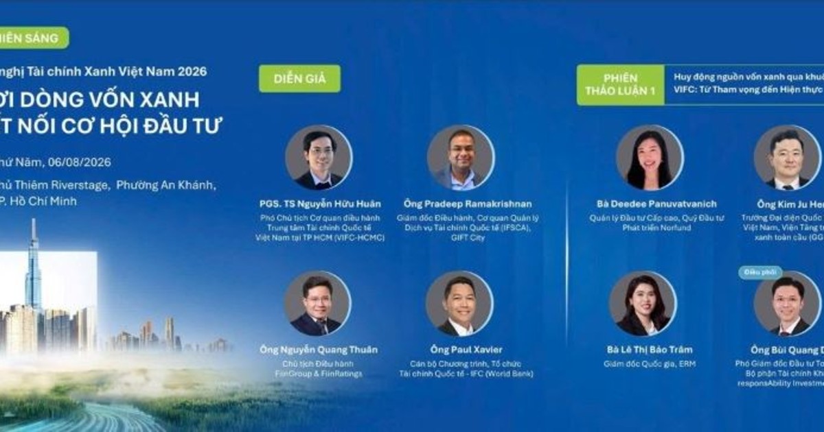 Hội nghị Tài chính xanh: nơi vốn xanh gặp cơ hội đầu tư