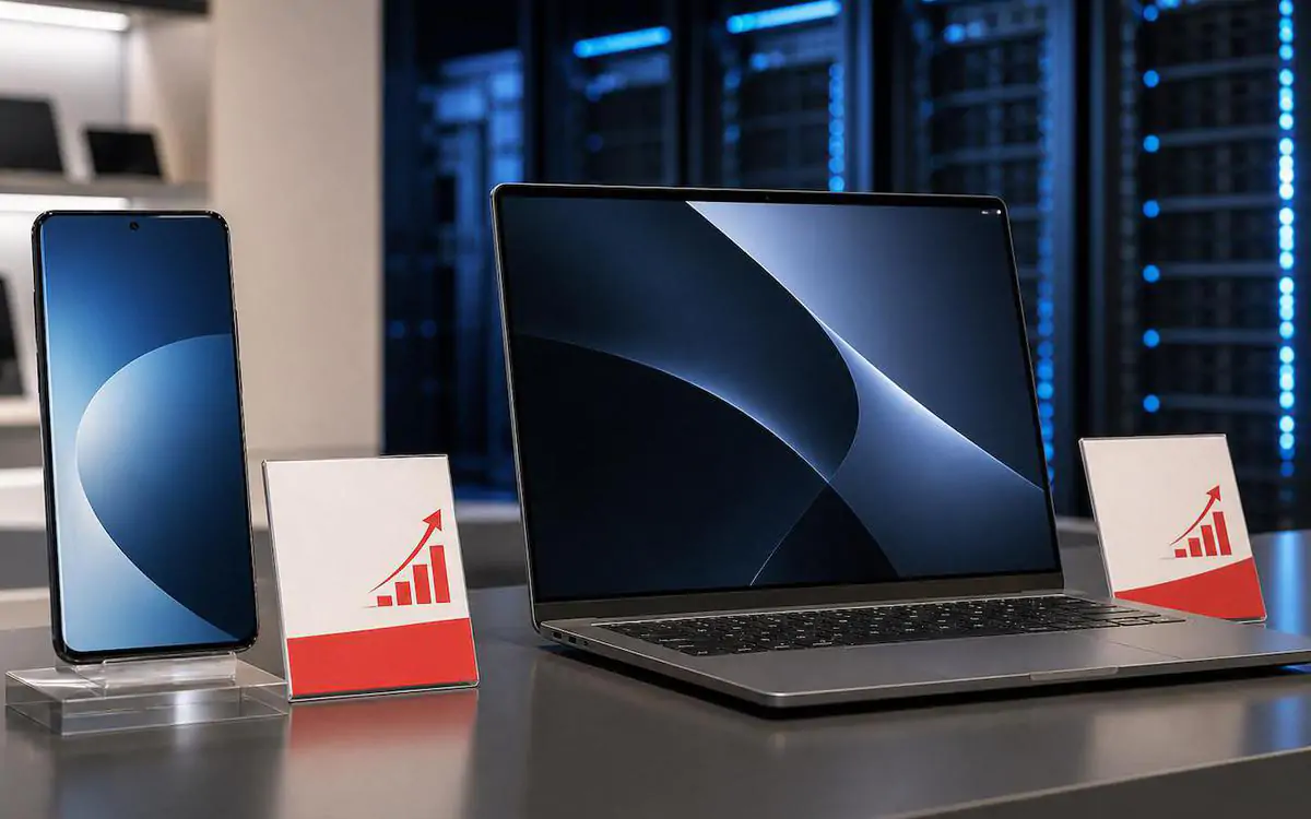 Khủng hoảng chip nhớ đẩy giá smartphone và laptop lên mặt bằng mới