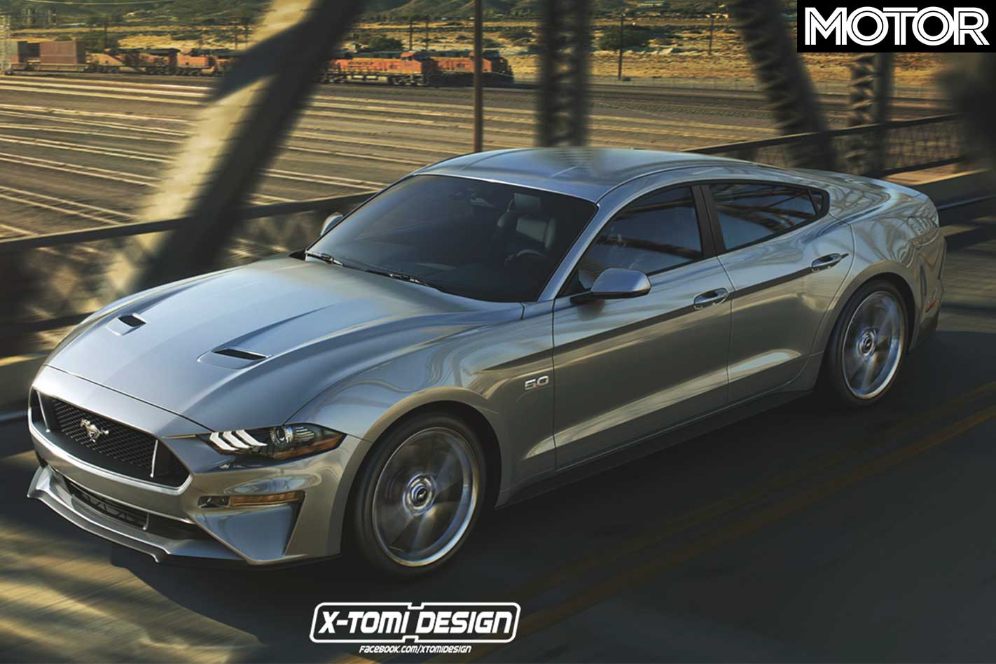 Ford’s Four-Door Mustang Sedan Aims to Rewrite Family Performance