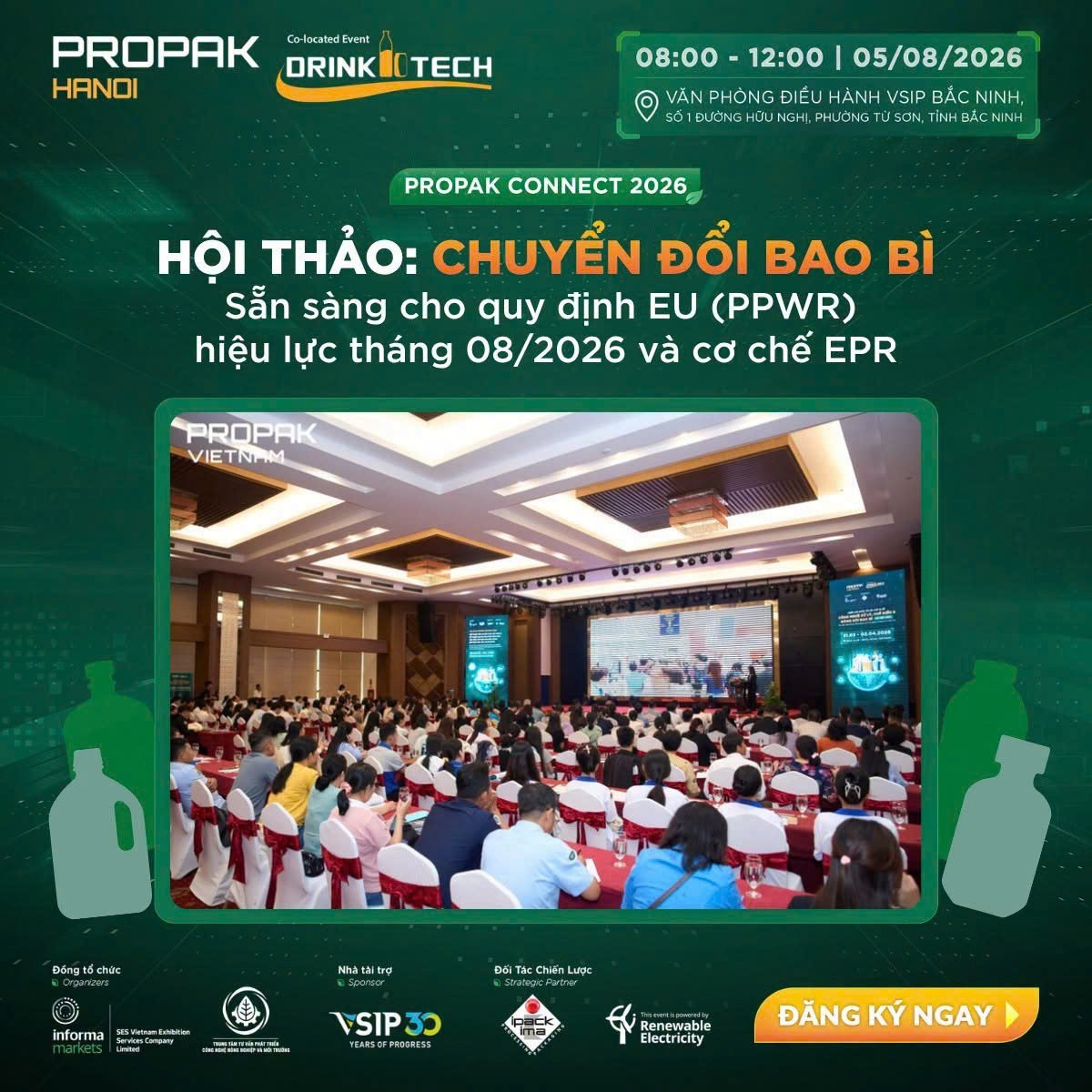Quy định bao bì EU PPWR: Bài kiểm tra mới với hàng xuất khẩu Việt Nam