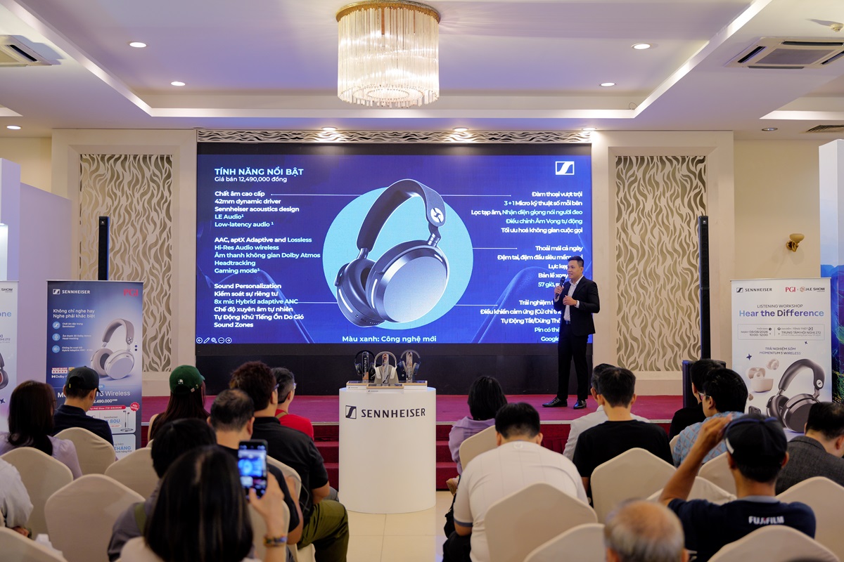 Sennheiser MOMENTUM 5 Wireless chính thức ra mắt: bước nhảy mới của tai nghe cao cấp