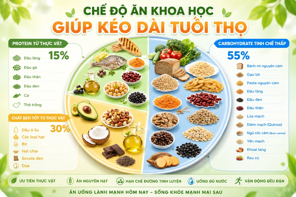 Nghiên cứu tuổi thọ 194 năm và 4 thói quen sống lâu ít ai để ý
