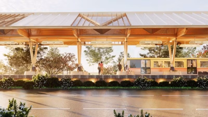 Sáu nhà ga LRT Phú Quốc: giao thông xanh và di sản ba miền