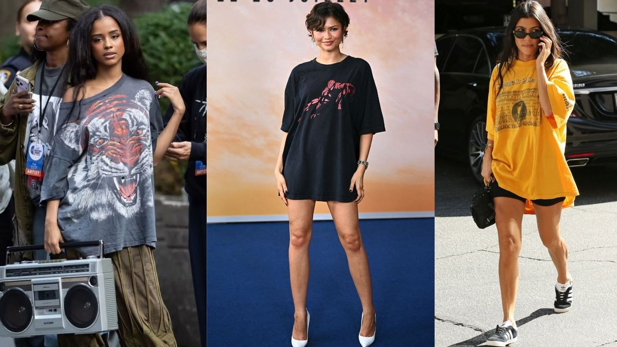 Oversized Graphic Tees Are Fall’s Biggest Trend—Here’s How to Style Them Beyond Basic Jeans