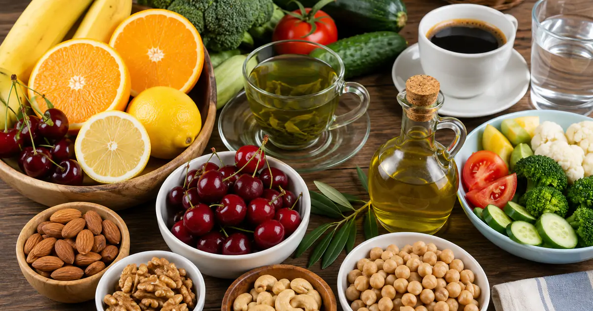 5 nhóm thực phẩm giúp kiểm soát acid uric và hỗ trợ hạ huyết áp