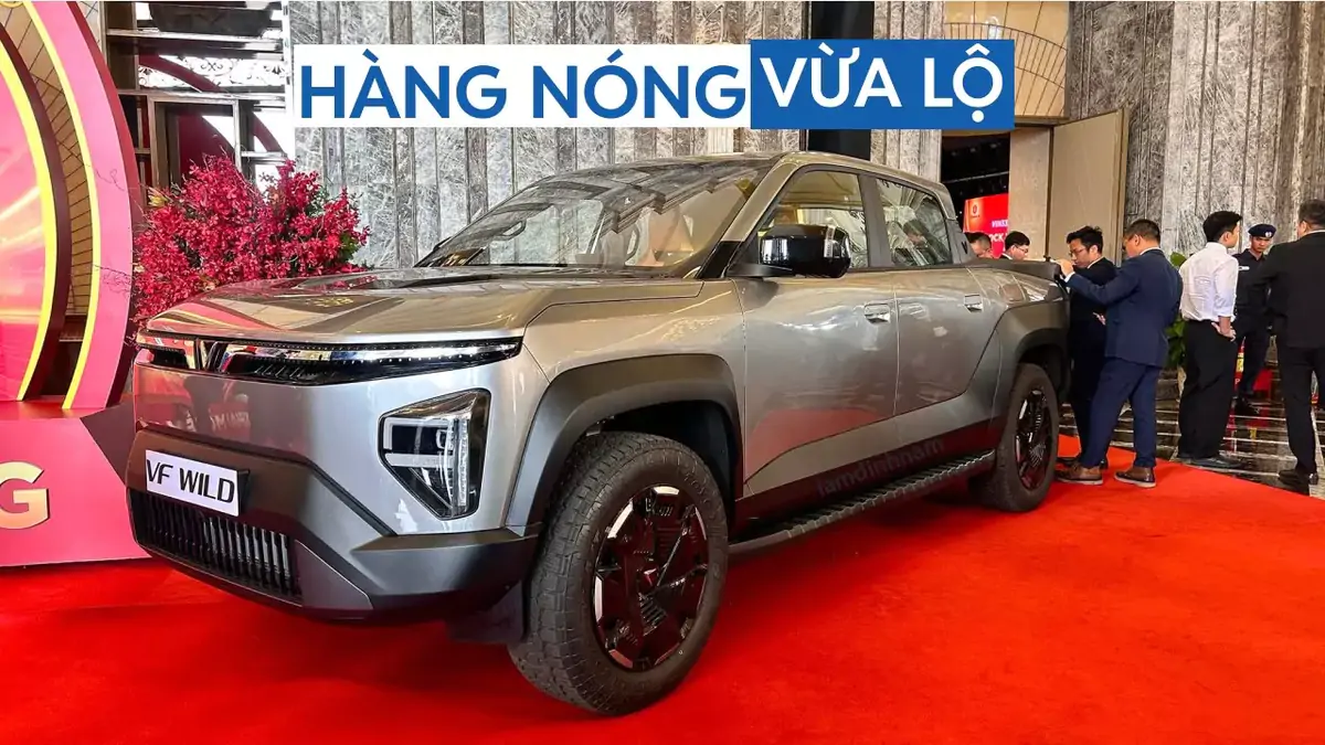 VinFast VF Wild bản thương mại: EREV có đủ tạo cú hích bán tải?