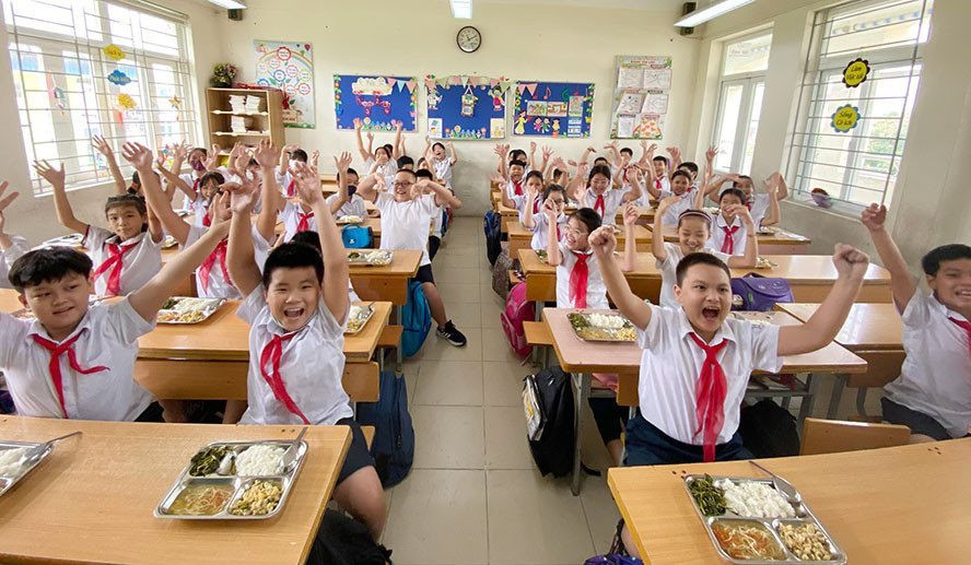 Hà Nội số hóa quản lý dinh dưỡng và an toàn bữa ăn học đường