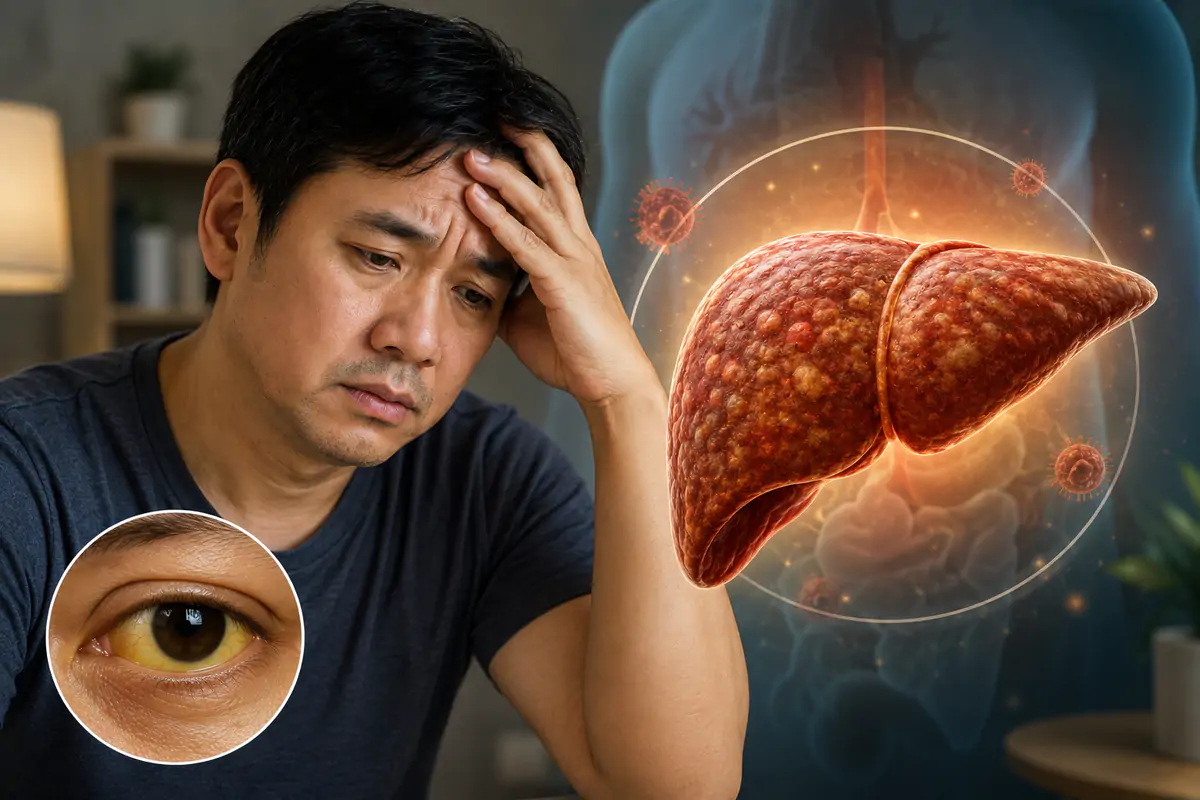 5 dấu hiệu ở mắt cảnh báo bệnh gan âm thầm bạn hay bỏ qua