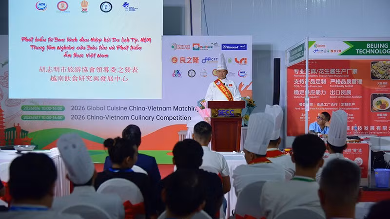 Đầu bếp Việt và Trung Quốc cùng sáng tạo hương vị mới tại TP.HCM