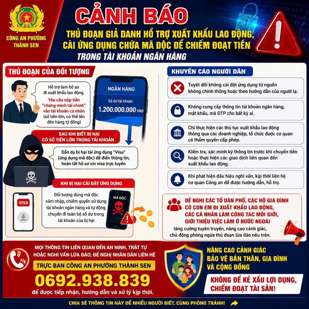 Cách nhận biết và bảo vệ tài khoản khỏi ứng dụng ngân hàng giả mạo