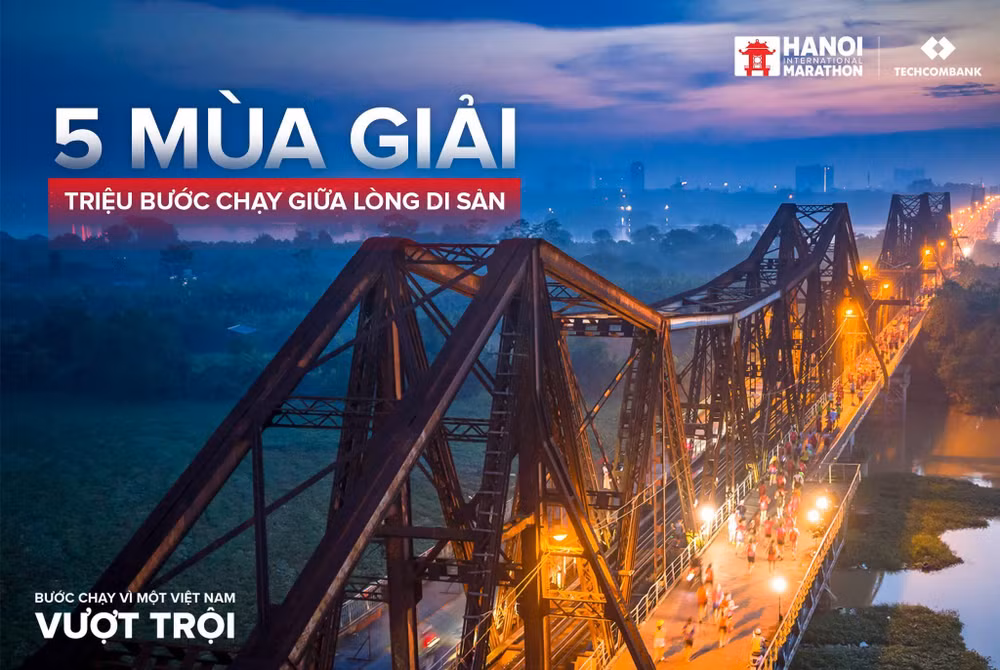 Marathon Quốc tế Hà Nội Techcombank: Đường chạy di sản, cú hích kinh tế