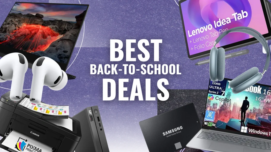 Back-to-School Tech Deals: August’s Best Laptop, Monitor, and Accessory Discounts