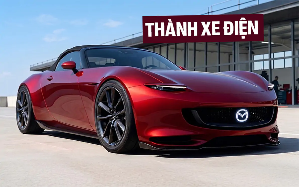 Mazda MX-5 điện: roadster huyền thoại bước vào kỷ nguyên mới
